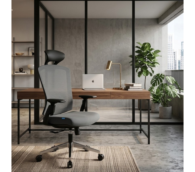 Офисное кресло ERGO Space HB (Grey)