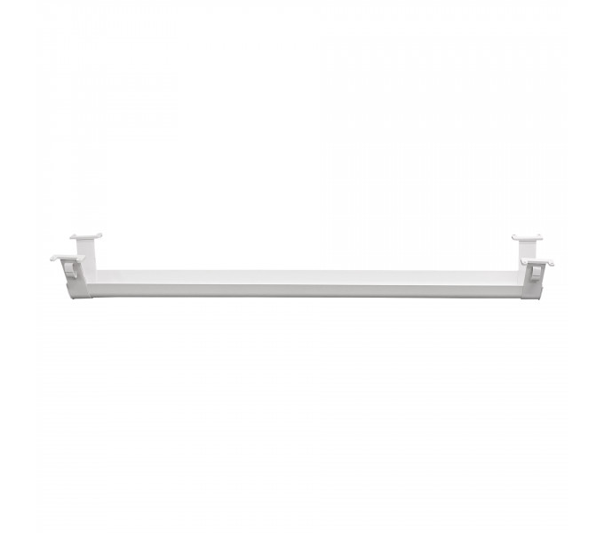 Короб для проводов горизонтальный ERGO Caman Plastic White