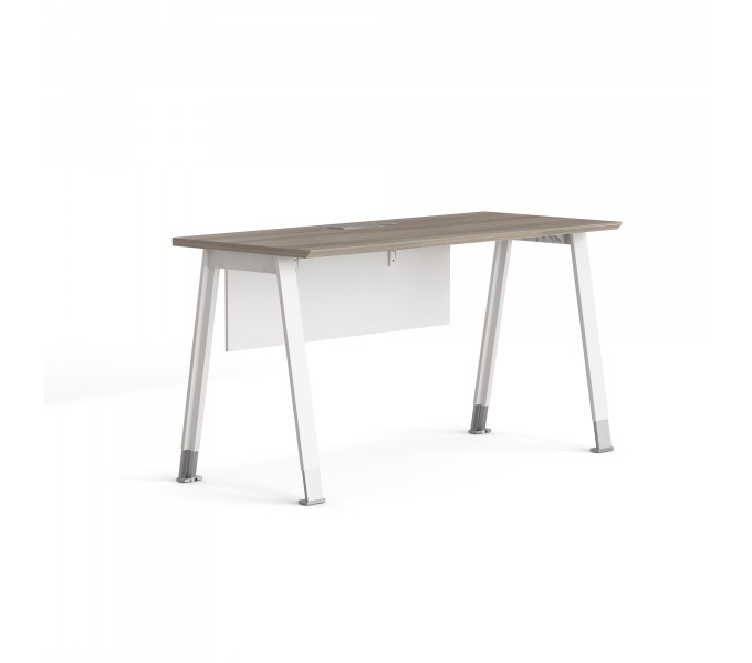 Офисный стол KANO Noqi (FNQ60.14BJ-1) Brown&White (CF01)