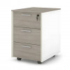 Тумба мобильная KANO Noqi (FXG17.04) Brown&White (CF41&CF05)