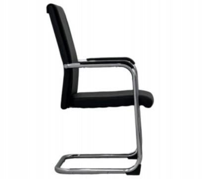 Кресло для посетителей ERGO Parker CF Black