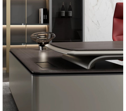 Стол руководителя KANO Gramy (MGL81L.29) Brown (CY08)