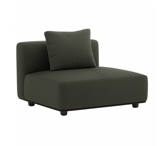 Диван одноместный KANO (SAM80.1N) Dark Green (S11-008)