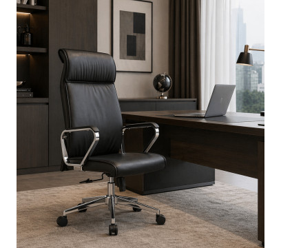 Офисное кресло ERGO Arnold HB Black