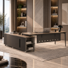 Офисный стол ERGO Cosmica Gray