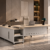 Офисный стол ERGO Cosmica White