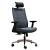 Офисное кресло ERGO Globe HB Black+Gray
