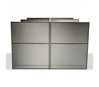 Офисный стол четырехместный ERGO Norris 12 Gray