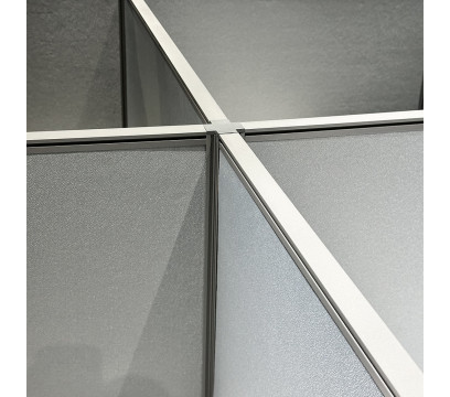 Офисный стол четырехместный ERGO Norris 12 Gray