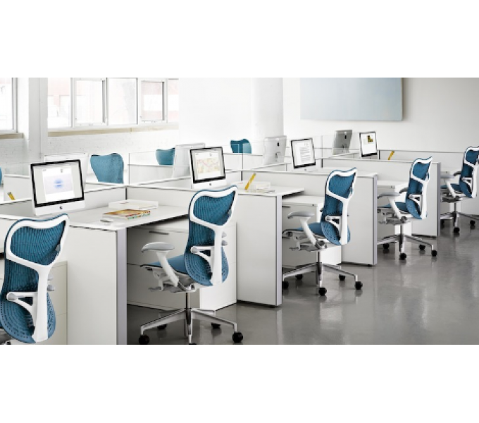 Офисное кресло Herman Miller Mirra 2 MB Black
