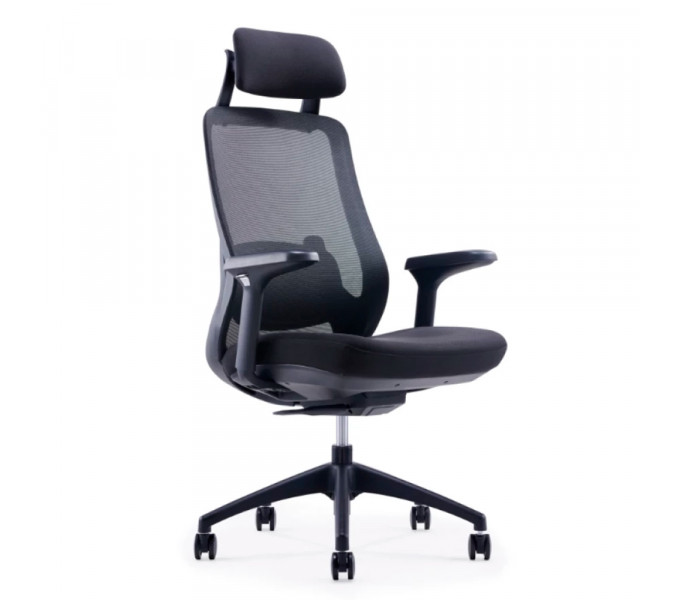 Офисное кресло ERGO Triton (massage chair) HB Black