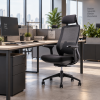 Офисное кресло ERGO Triton (massage chair) HB Black
