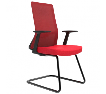 Кресло для персонала KANO Polastar CF (EJX70.GW) Red (W-SD04&B(P)-MA04)