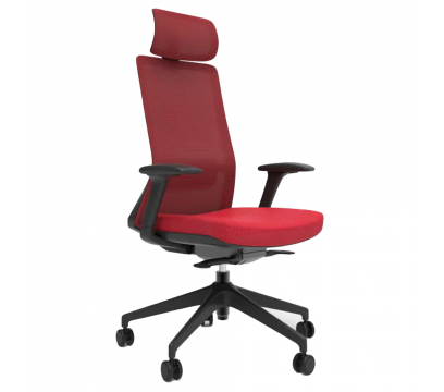 Офисное кресло KANO Polestar HB (EJX80.SW) Red  (W-SD04&B-MA04)