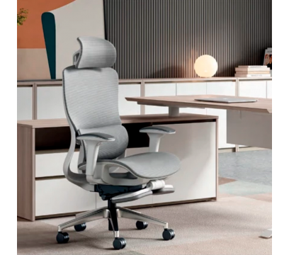 Кресло для персонала KANO Carmen HB (EKM81.SW) Gray