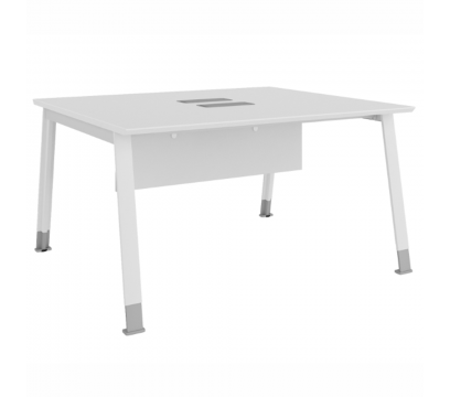 Офисный стол KANO Noqi (FNQ62.12BJ) Brown&White (CF01)