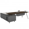 Стол руководителя KANO Gaddi (MGD80R.20) Brown (CY07)