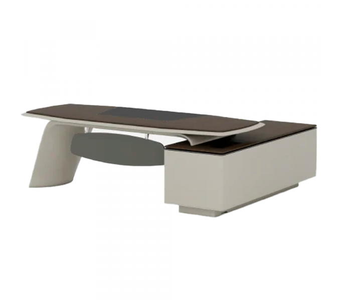 Стол руководителя KANO Gramy (MGL80L.24) Brown (CY08)