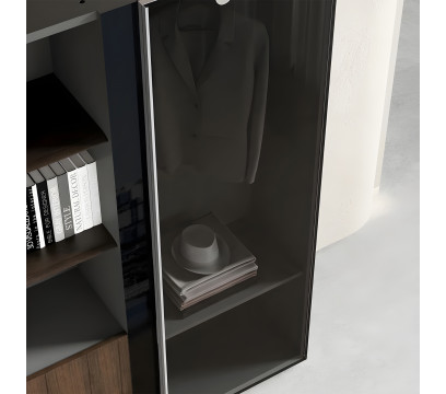 Шкаф руководителя KANO  (MGR90.20) Brown (CY20)