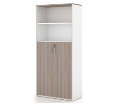 Офисный шкаф KANO Noqi (FXG56.18) Brown&White (CF09&CF05)
