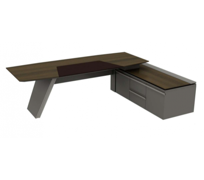 Стол руководителя KANO Gerry (FGY80L.26) Brown (CF08-LS)