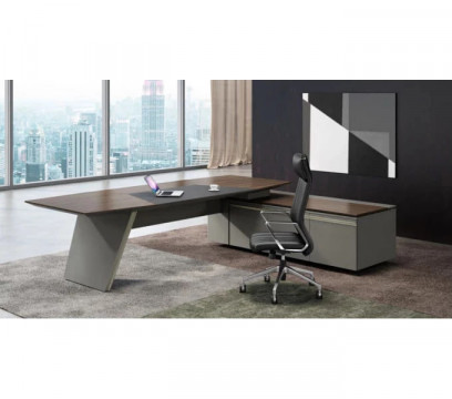 Стол руководителя KANO Gerry (FGY80L.26) Brown (CF08-LS)