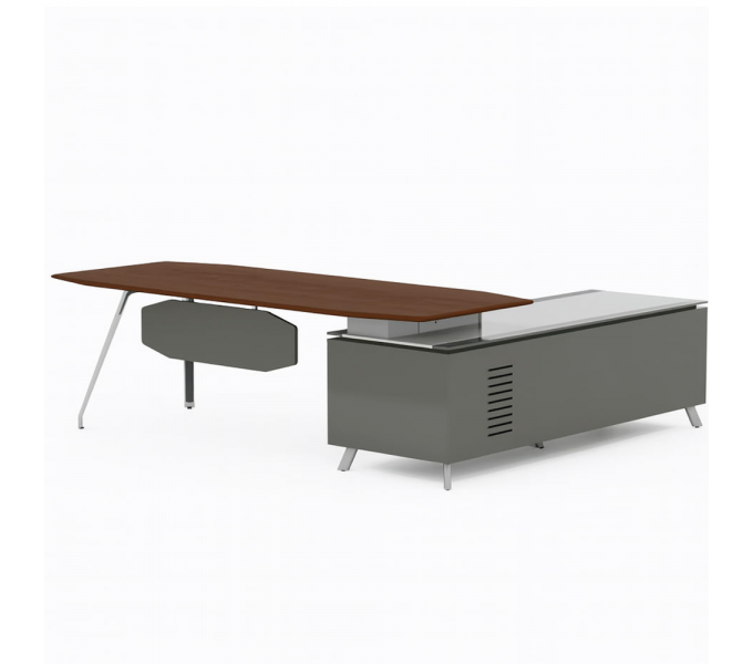 Стол руководителя KANO Gaddi (MGD81L.25) Brown (CY07)