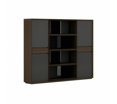 Шкаф руководителя KANO Quzzi (MQZ90.23) Brown (CY07)