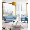Диван трехместный KANO (SSU50.3B) Blue (B-MC01)