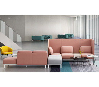 Диван для совещаний KANO (SLX12.4B) Pink (B-MB05)