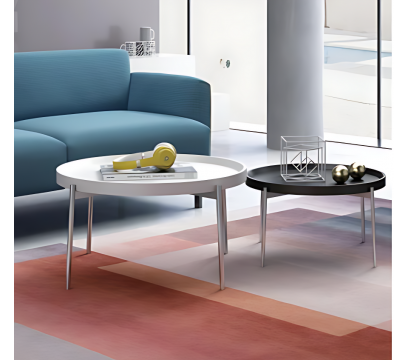 Журнальный стол KANO (MCJ09.06) Круглый Black (CY12)