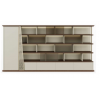 Шкаф руководителя KANO Piano (MPY90.40) Brown (CY25)