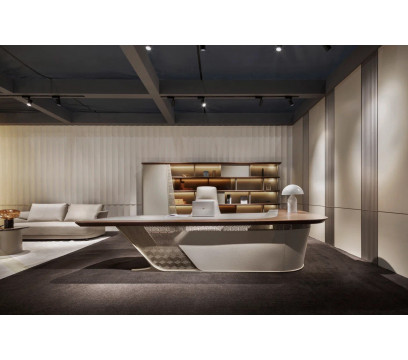 Шкаф руководителя KANO Piano (MPY90.40) Brown (CY25)