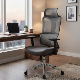 Офисное кресло ERGO Air Lite HB Black