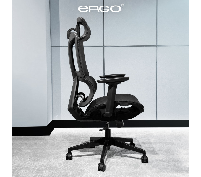 Офисное кресло ERGO Air Pro HB Black