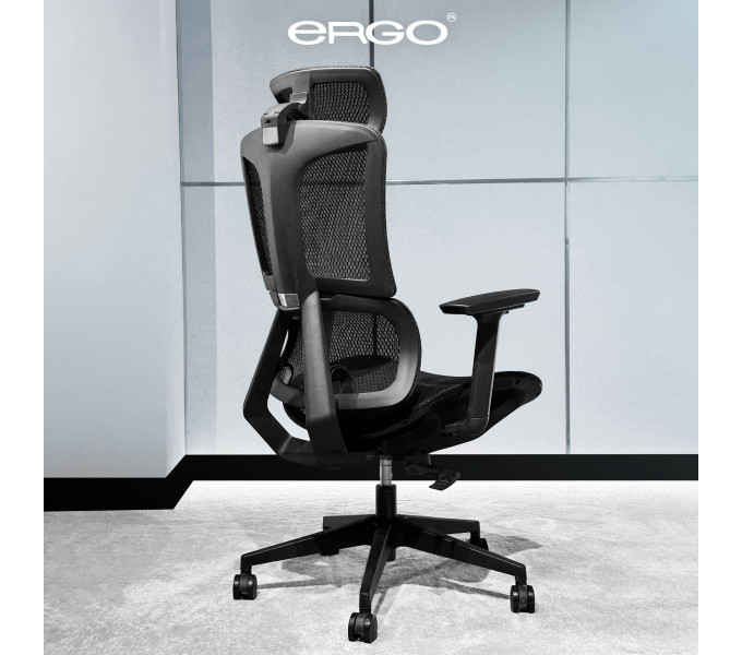 Офисное кресло ERGO Air Pro HB Black