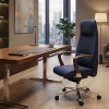 Офисное кресло ERGO Fort HB Blue