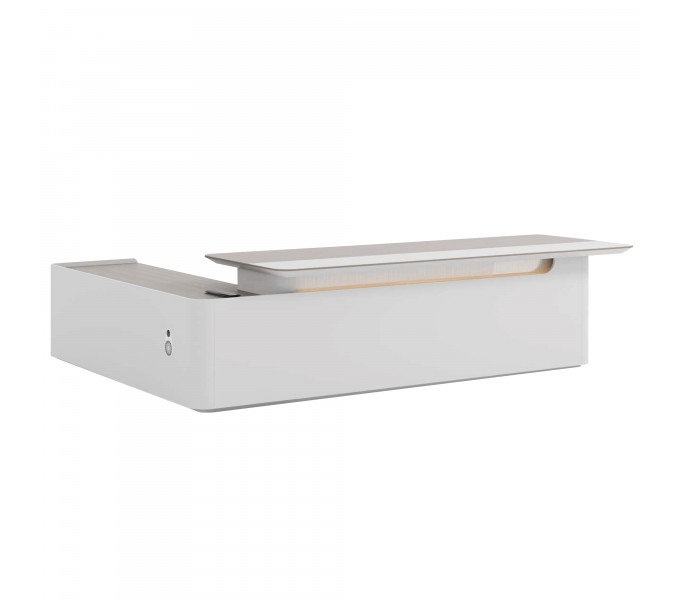 Стол руководителя DIOUS Daier (DDE-D0128-R) White-Brown