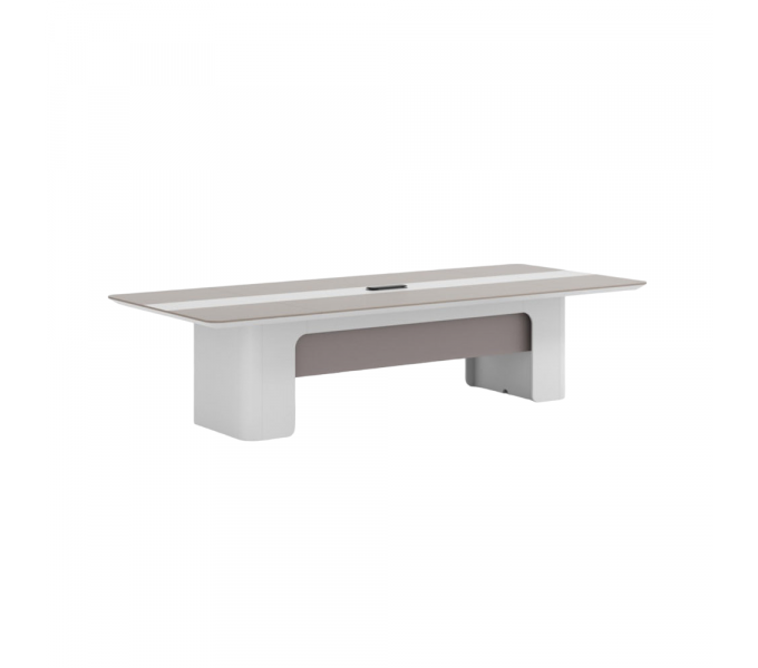 Стол для переговоров ERGO DIOUS Daier (DDE-C0132) White-Brown