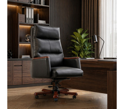 Офисное кресло ERGO Edward HB Black 