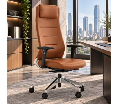 Офисное кресло KANO Deno HB (EDN81.ST) Orange (Z13-008)