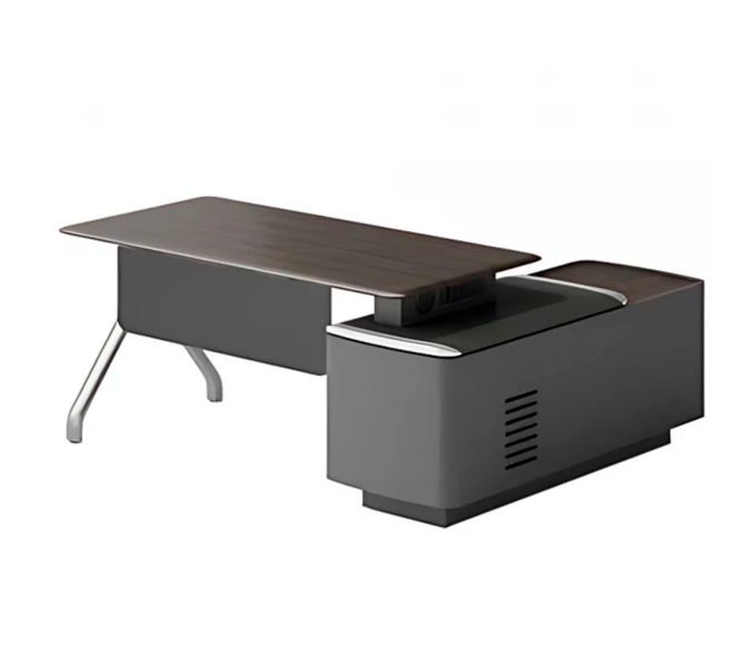 Стол руководителя KANO Gran (MGR80L.25) Brown (CY20)