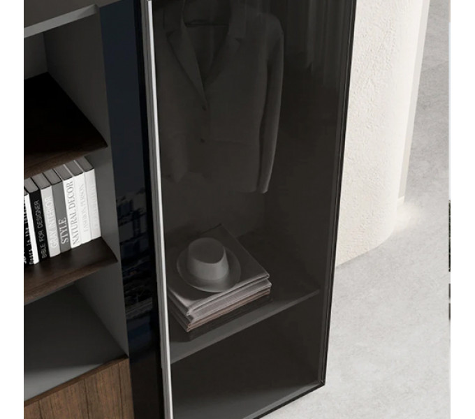 Шкаф руководителя KANO Gran (MGR90.26) Brown (CY20)