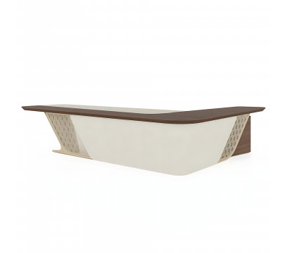 Стол руководителя KANO Piano (MPY80R.35) Brown (CY25)