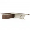 Стол руководителя KANO Piano (MPY80R.35) Brown (CY25)