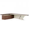 Стол руководителя KANO Piano (MPY80R.35) Brown (CY25)