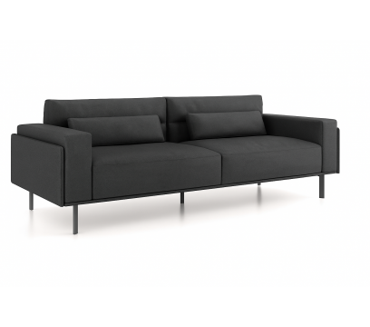 Диван трехместный KANO (SDU81.3T) Black  (S13-001 Black)