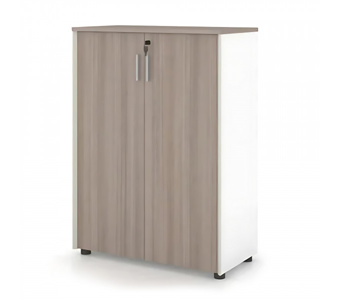 Офисный шкаф KANO Noqi (FXG50.08) Brown&White (CF09&CF05)