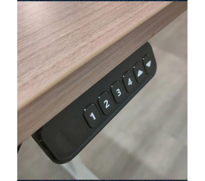 Офисный стол с электроприводом KANO iTech (FKT63-2.15) Brown (CF09)