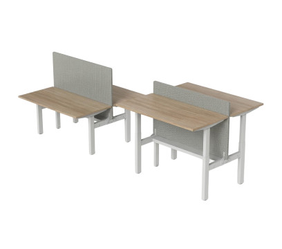 Офисный стол с электроприводом KANO iTech (FKT63-2.15) Brown (CF09)